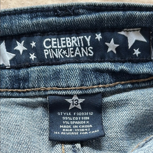 Celebrity Pink Denim Blue Women's Shorts - Picture 5 of 5